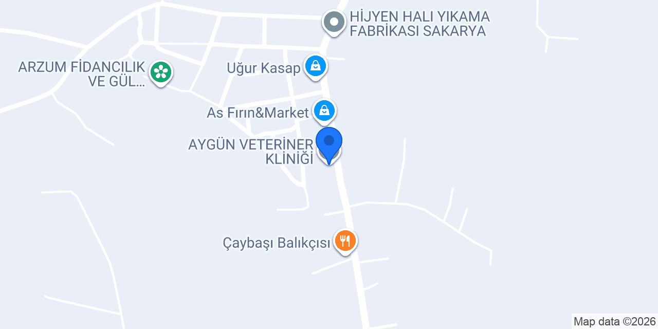 AYGÜN VETERİNER KLİNİĞİ konumu
