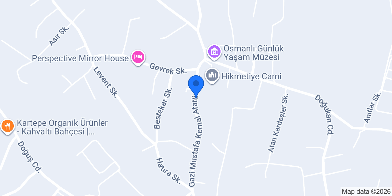 Sönmezler Pansiyon konumu