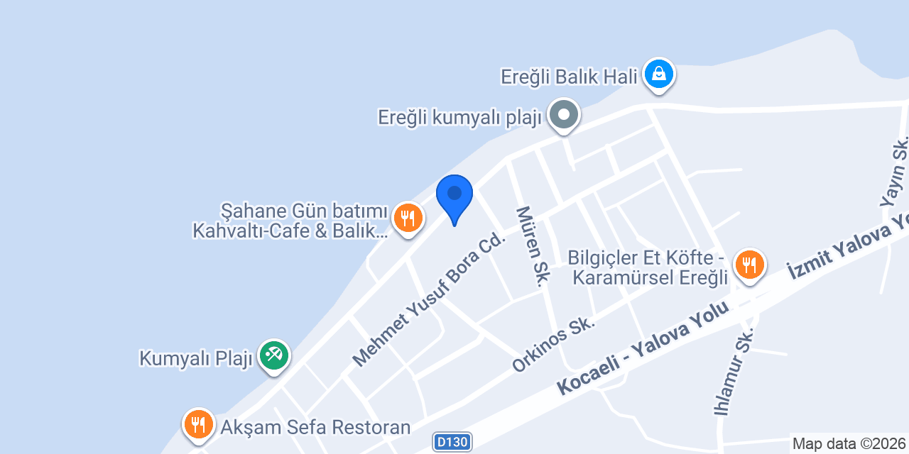 Menekşe Berber Shop konumu