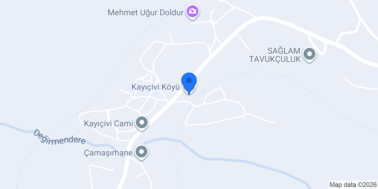 Kayıçivi Köyü konumu