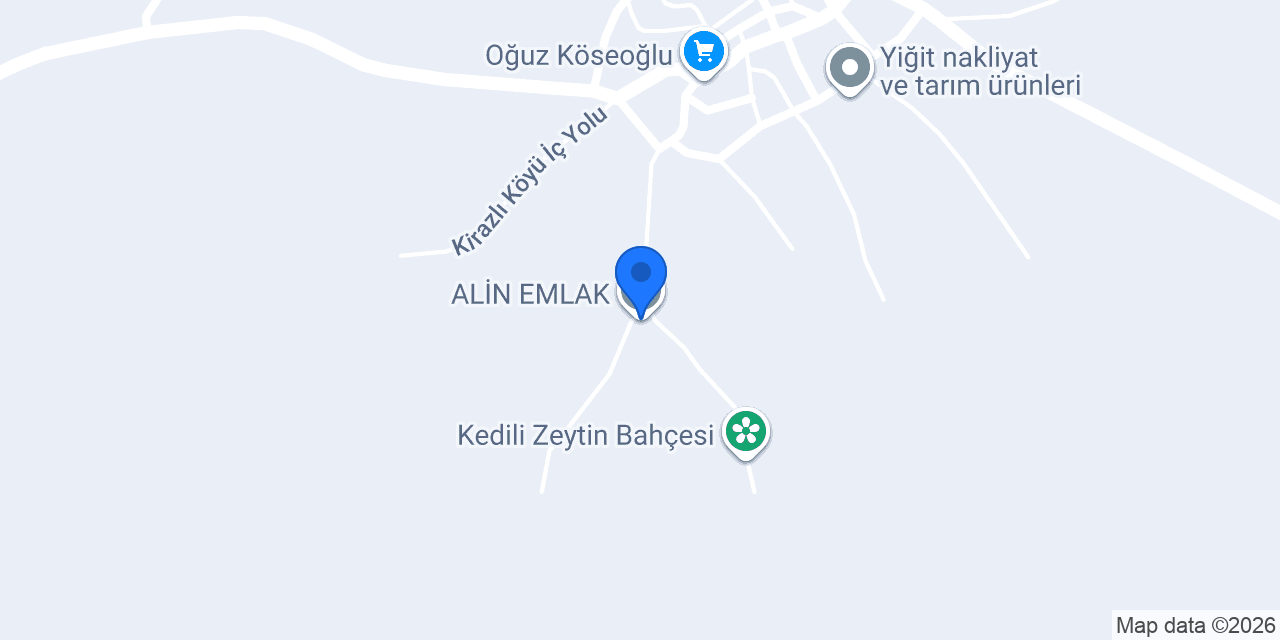 ALİN EMLAK konumu