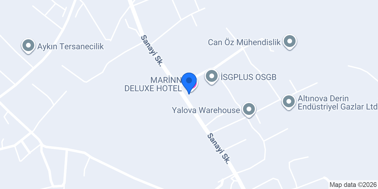 Cadde Makina Yalova konumu