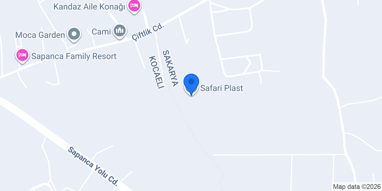 Safari Plast konumu