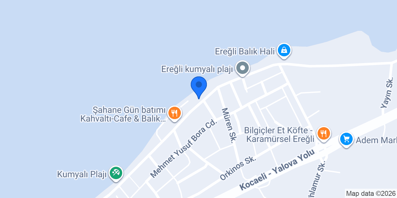 Yıldız Aile Çay Bahçesi konumu