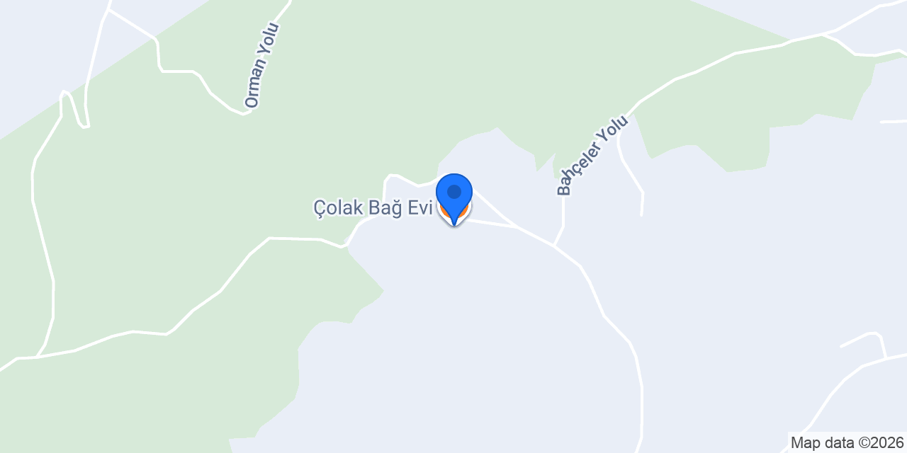 Çolak Bağ Evi konumu
