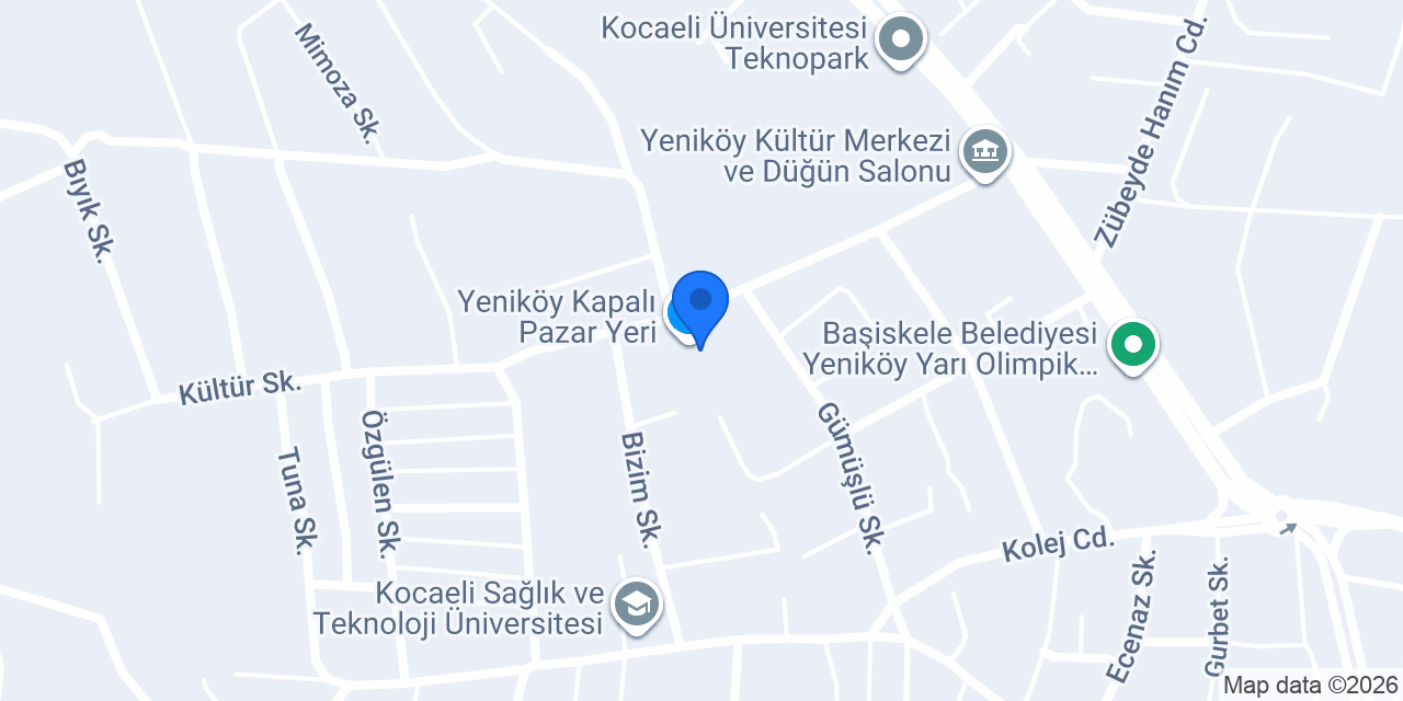 Yeniköy Cafe konumu