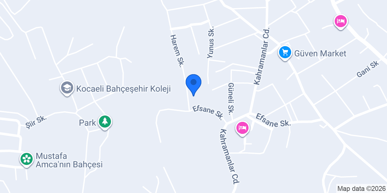 Çakmak Elektrik Kocaeli konumu
