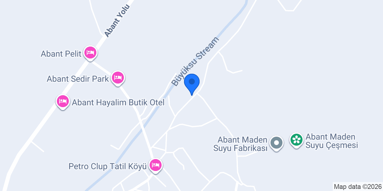Abant Köyevi Konak konumu