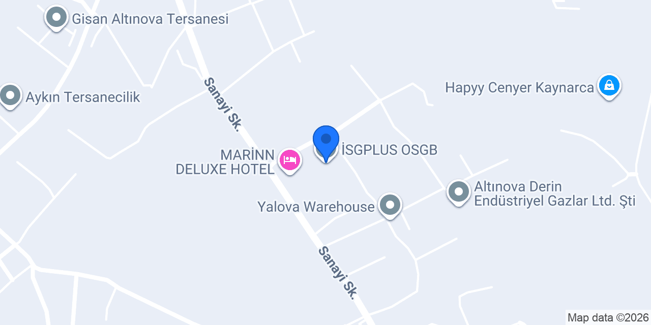 İSGPLUS OSGB konumu