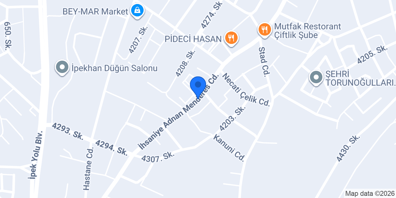 HAYEELS TEDARİK konumu