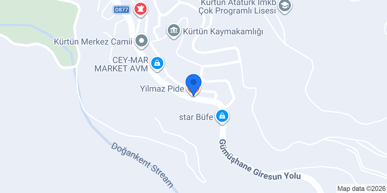 Yilmaz Pide konumu
