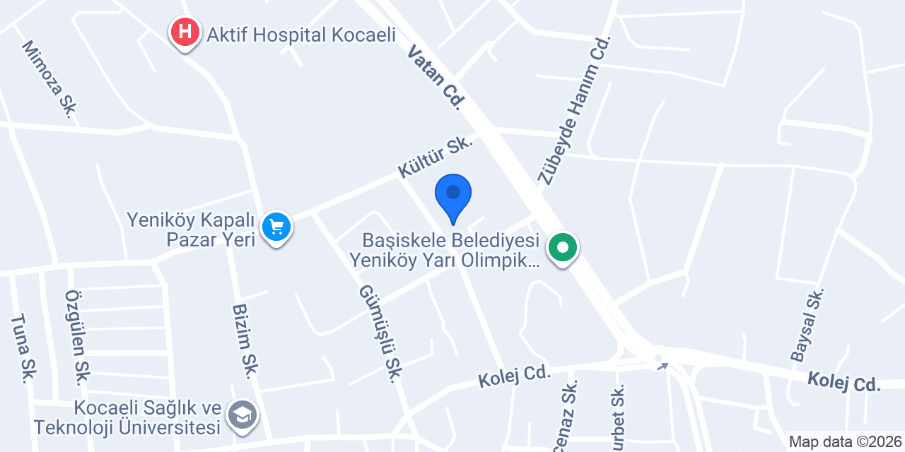 Şeref Market konumu