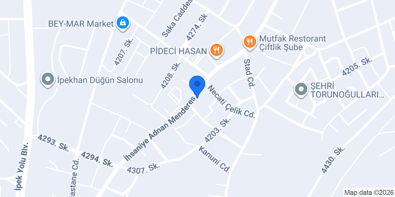 ÇİFTLİK MEVLANA konumu