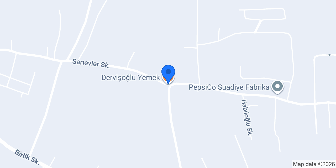 Dervişoğlu Yemek konumu