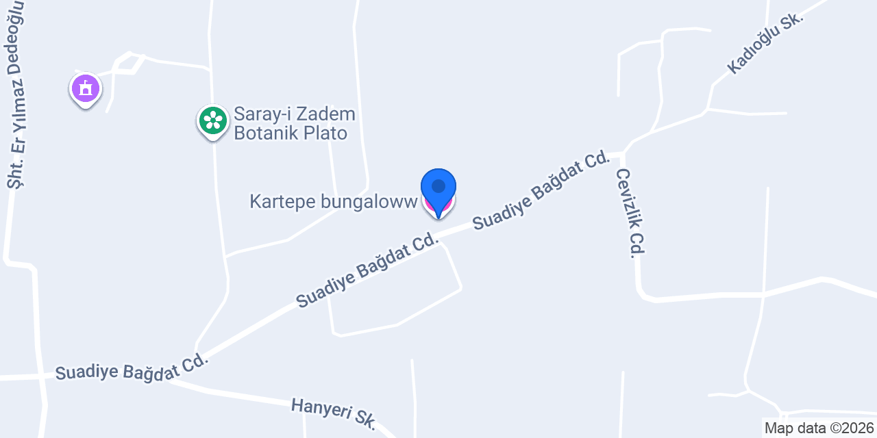 Kartepe bungaloww konumu