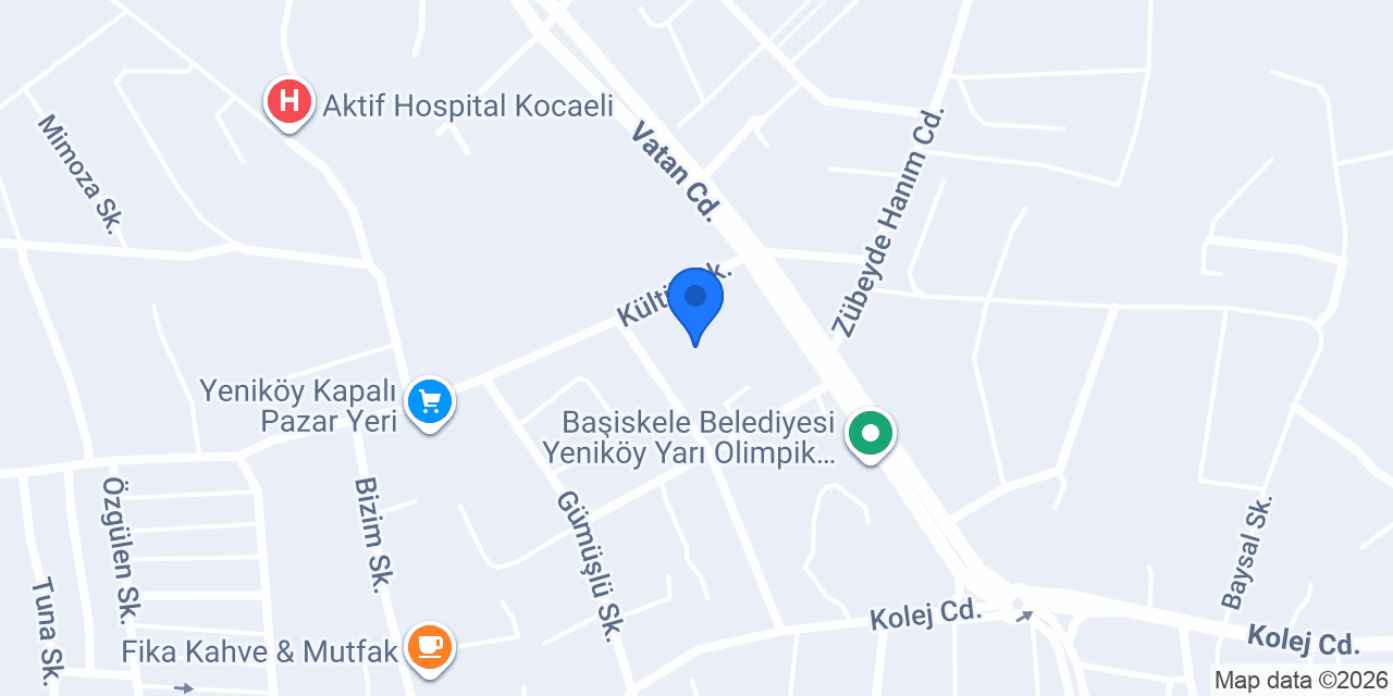 Yeniköy Taksi konumu