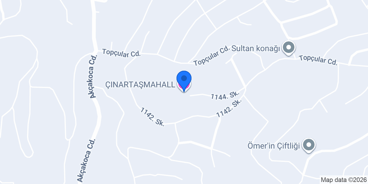 ÇINARTAŞMAHALL konumu