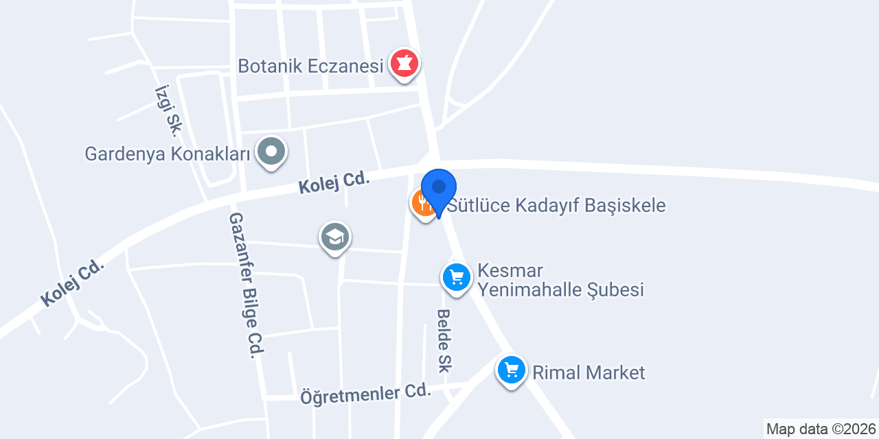 DOĞA ECZANESİ konumu