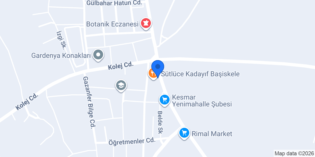 Defne Eczanesi konumu