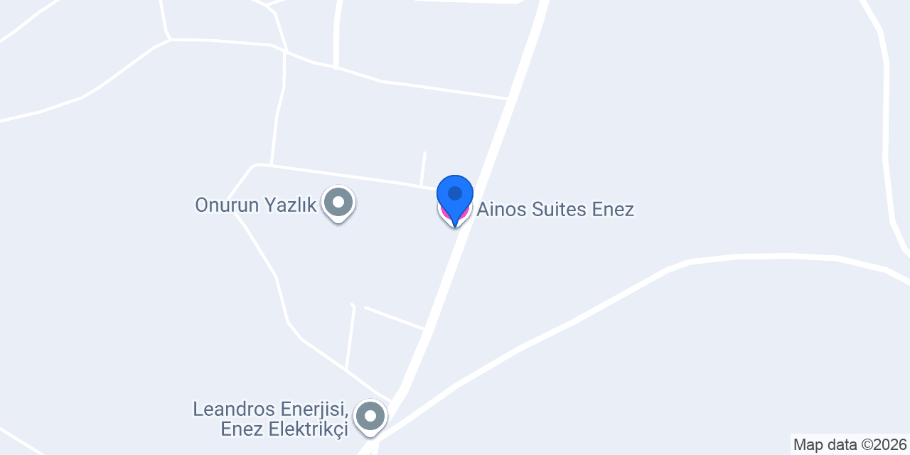 Ainos Suites Enez konumu