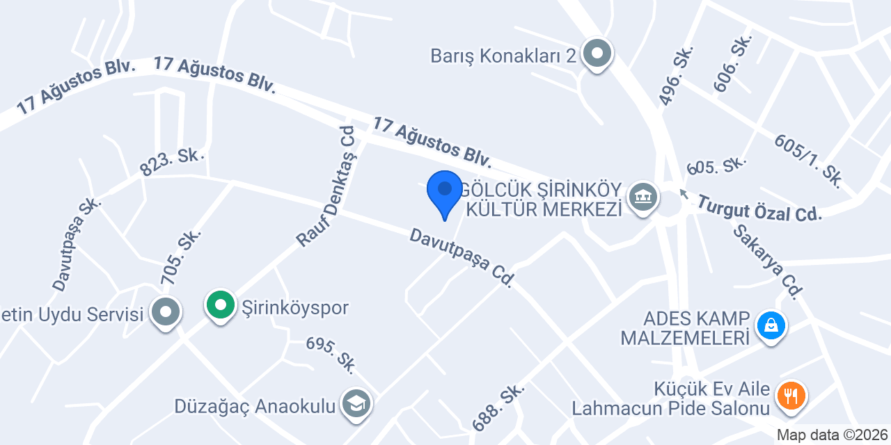 Arat Eczanesi konumu