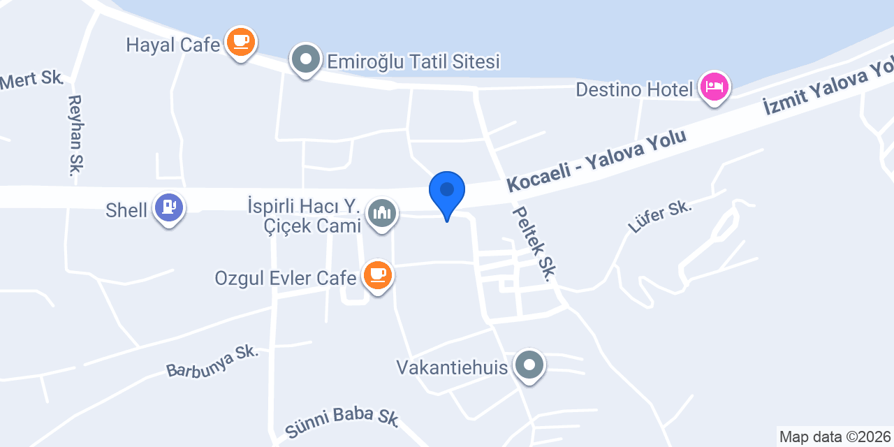 Boşnakoğlu Et-Köfte-Izgara konumu
