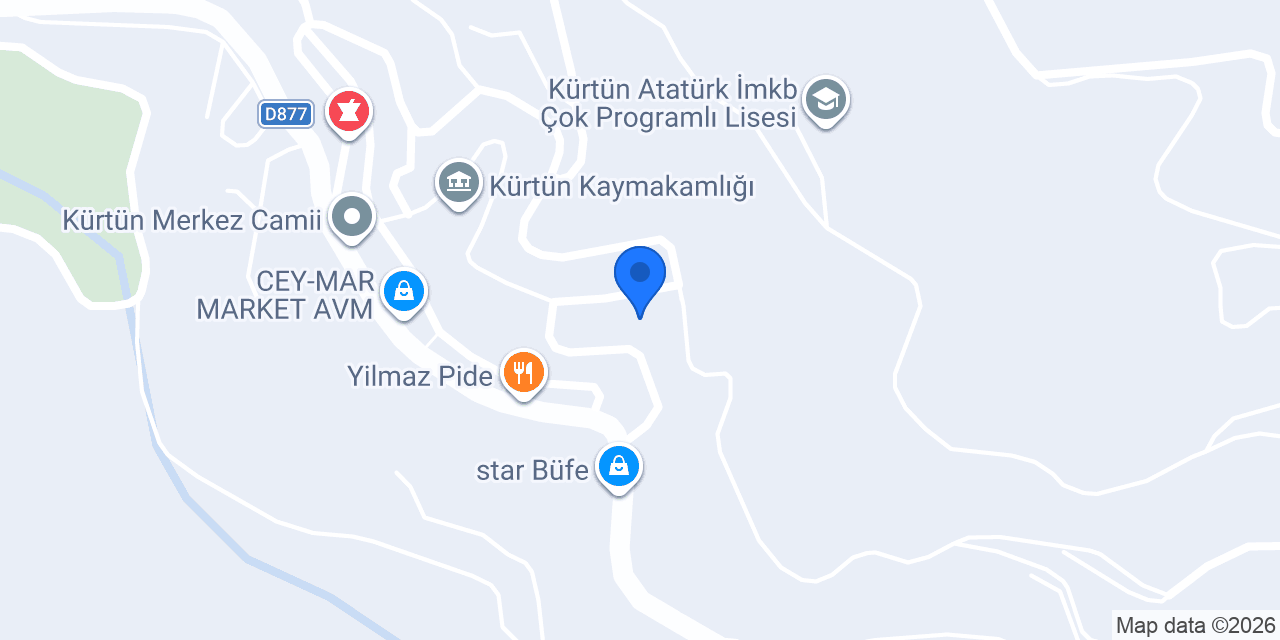 Kürtün taksi numara konumu