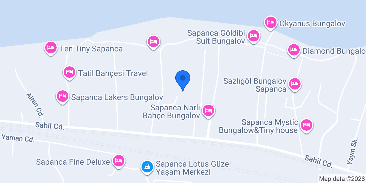Deep Luxury Sapanca konumu
