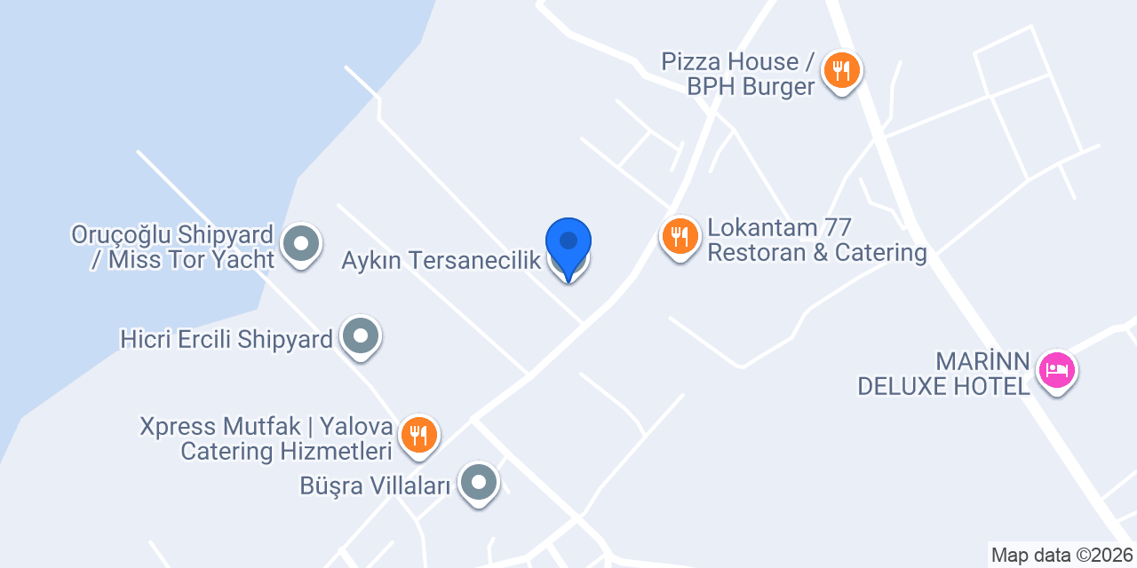 Aykın Tersanecilik konumu
