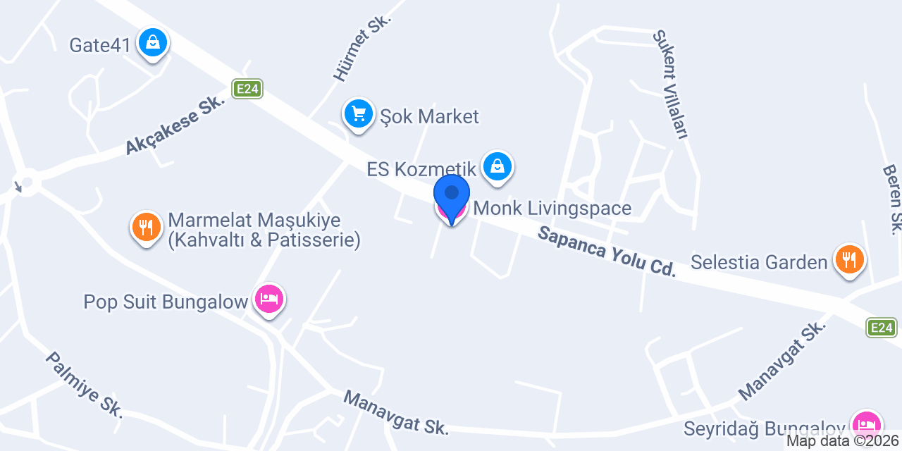 Monk Livingspace konumu