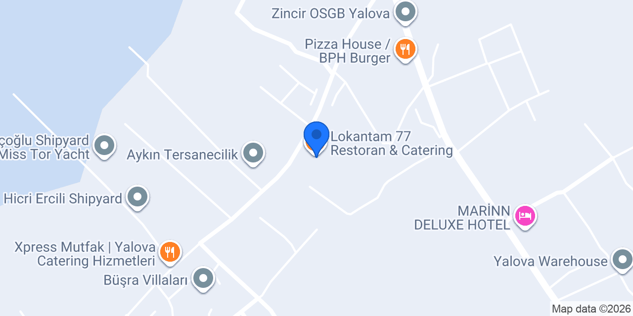 Lokantam 77 Restoran & Catering konumu