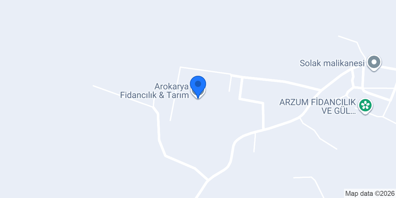 Arokarya Fidancılık & Tarım konumu