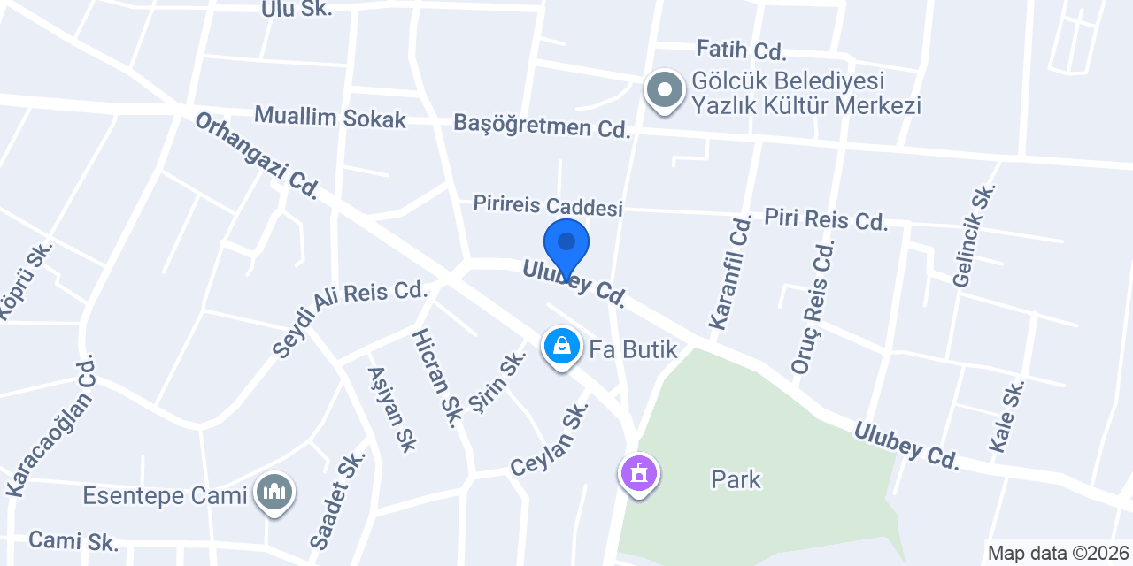 Kocamanoğlu Mobilya konumu