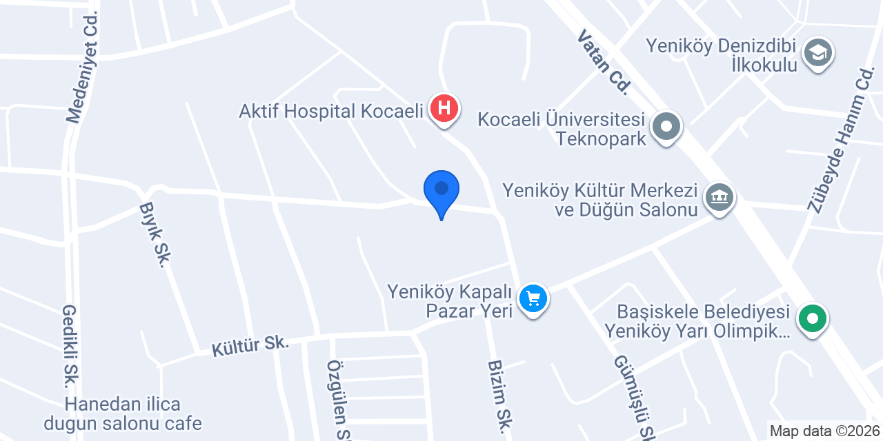 Op. Dr. Engin Deniz Miçooğulları konumu