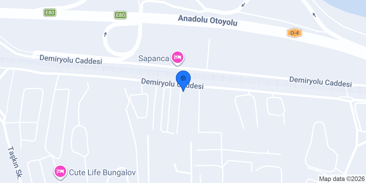 Villa BND Sapanca konumu
