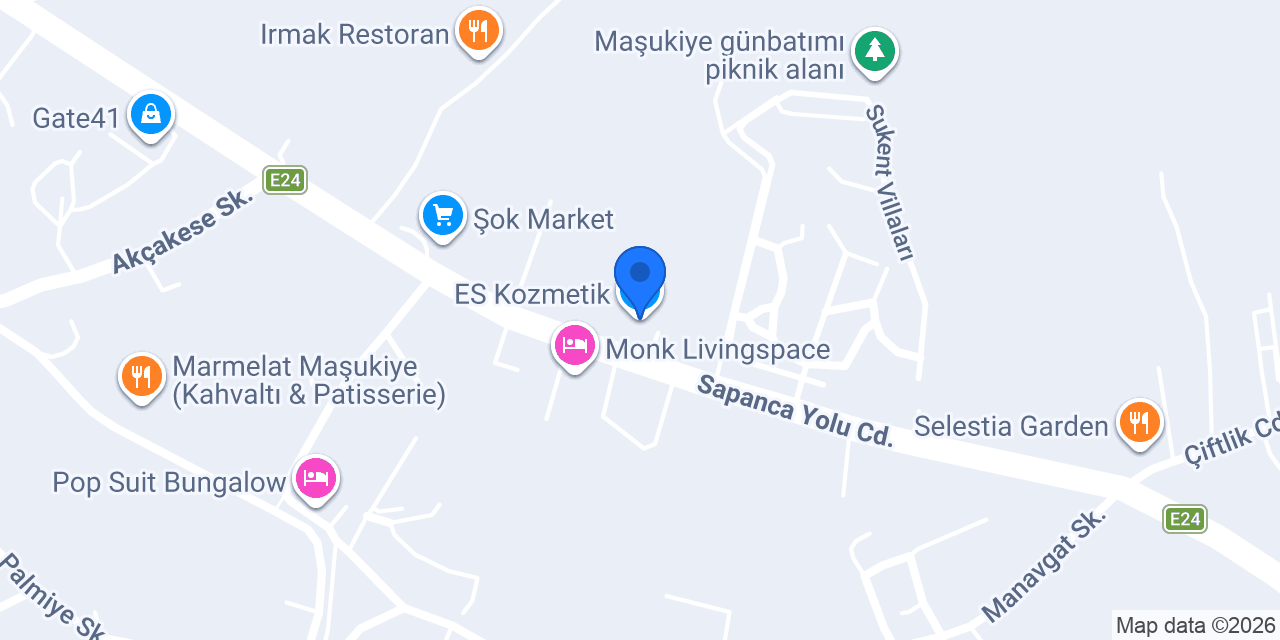 ES Kozmetik konumu