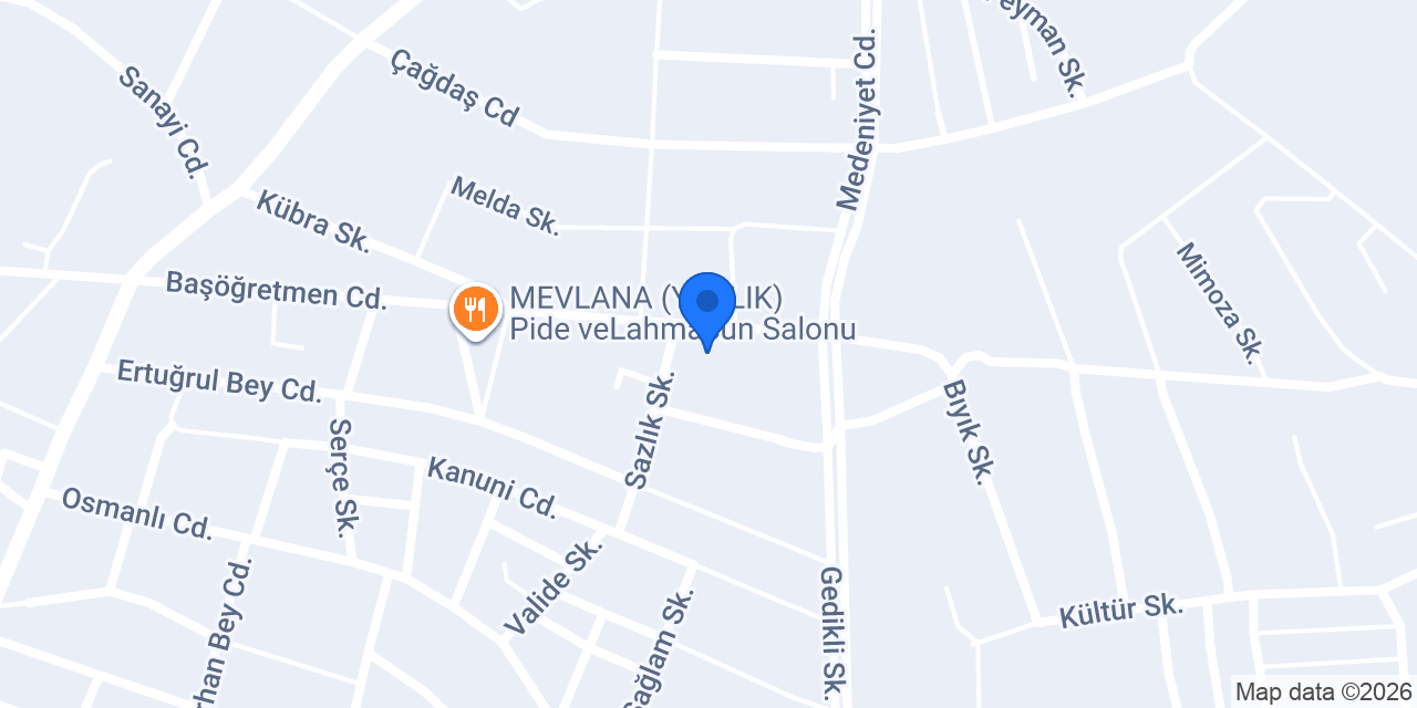 ŞenAy Kuaför konumu