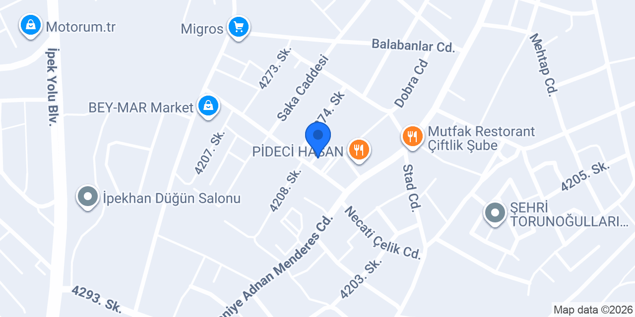 Balaban İnşaat konumu
