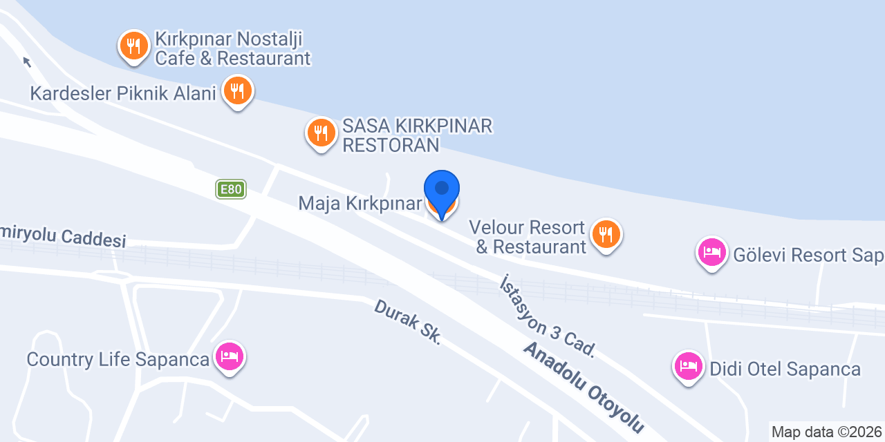 Maja Kırkpınar konumu