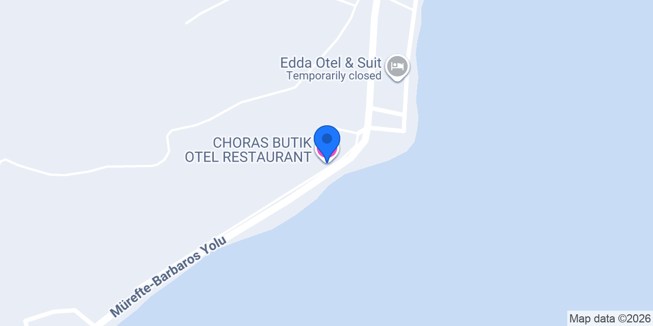 CHORAS BUTIK OTEL RESTAURANT konumu
