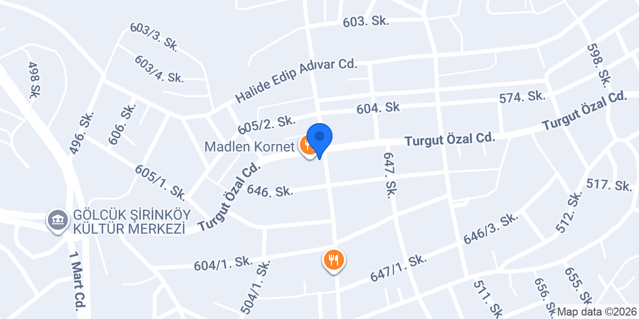 OZMAR EKMEK FIRINI konumu