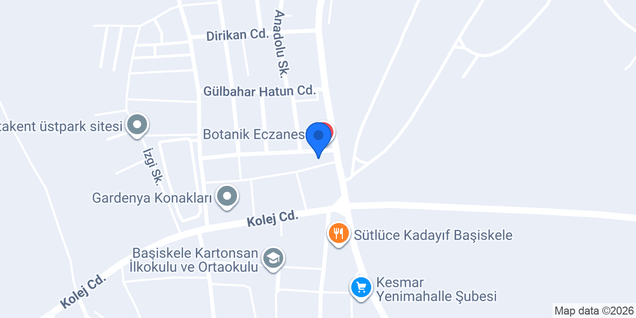 BAŞKAN KARADENİZ GIDA TOPTAN konumu