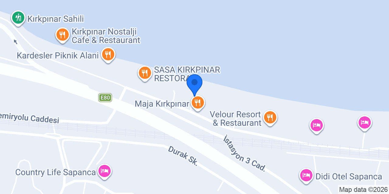 Şerbet Cafe Restaurant konumu