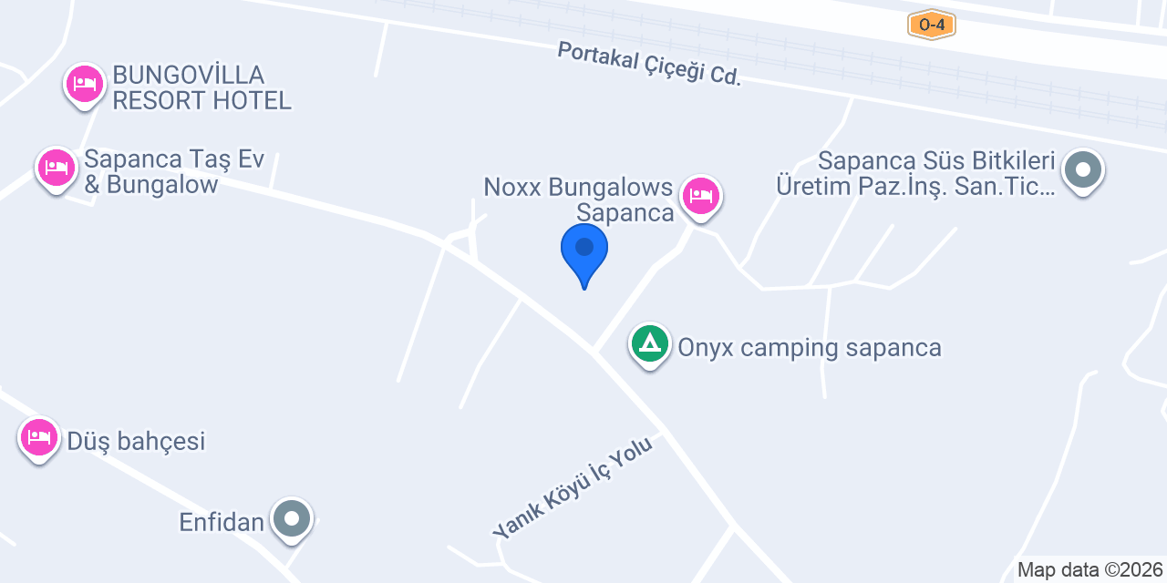 Gülüm Bungalov konumu