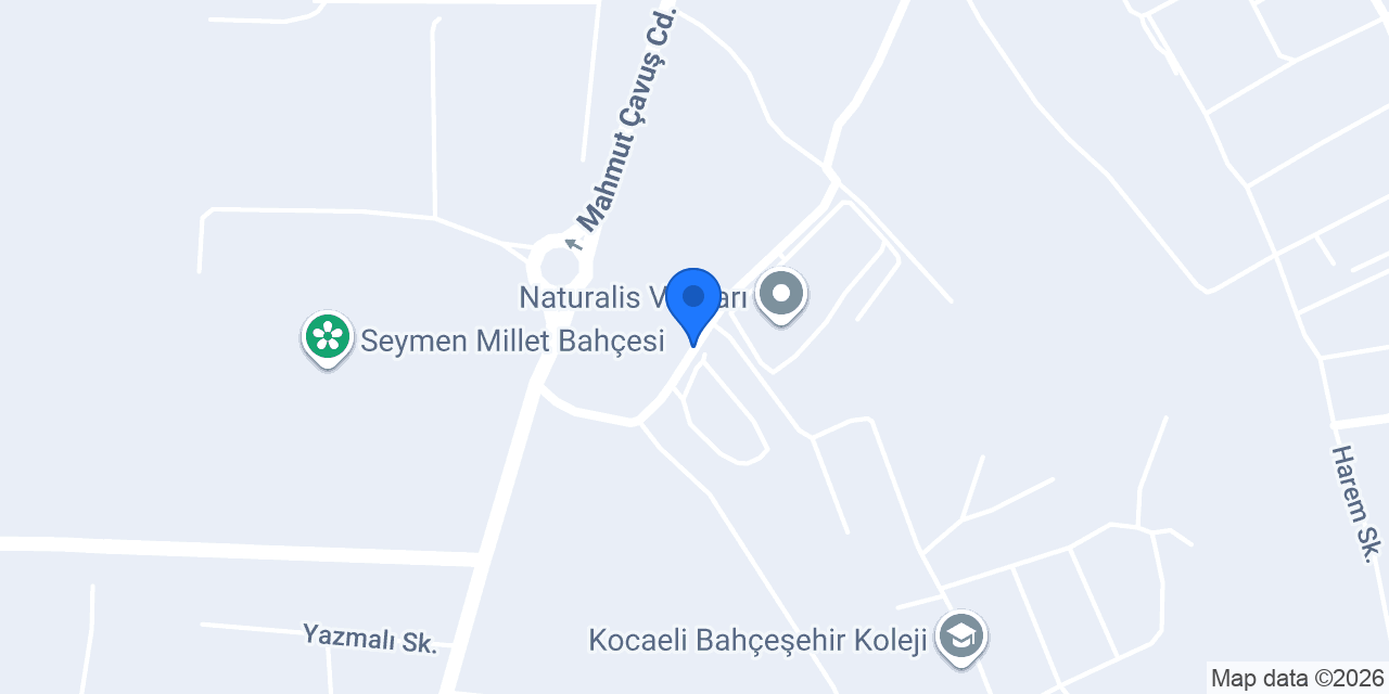 Hedera Villaları konumu