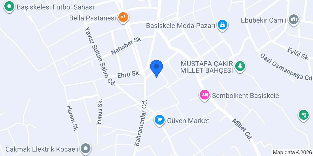 Düşler Evi Davet Salonu konumu