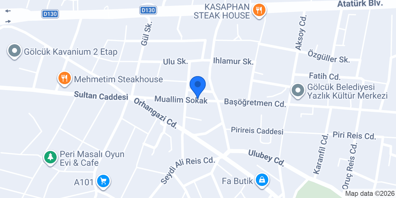 Eylemce Oyun Atölyesi konumu