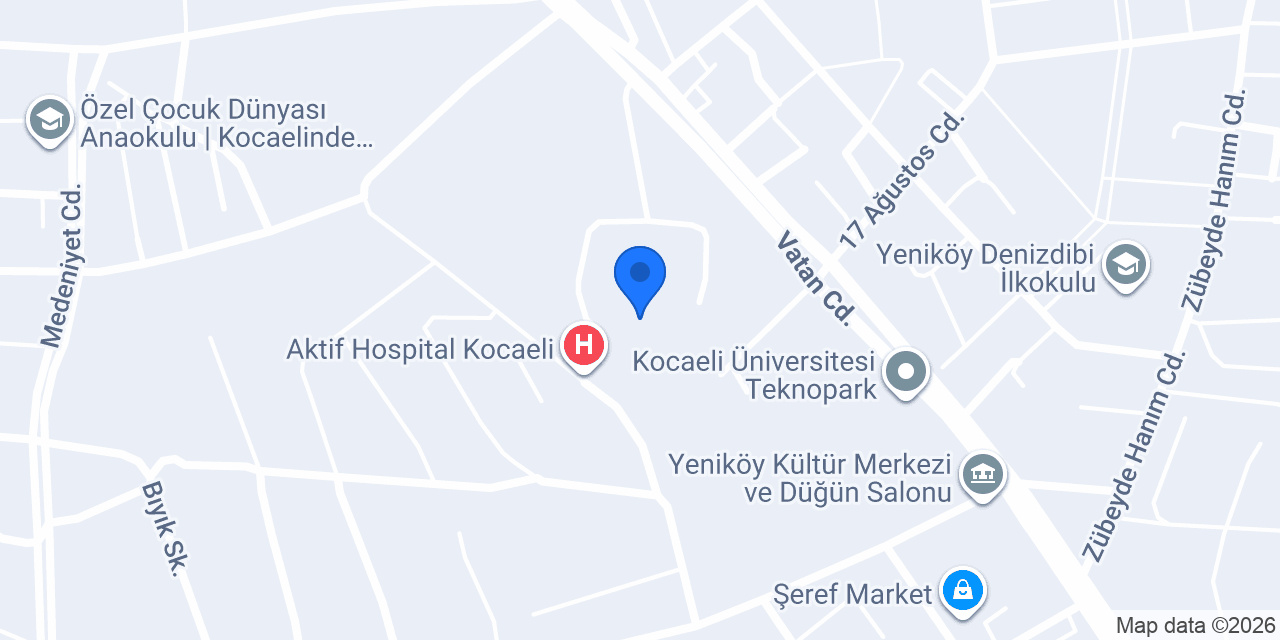 TRTEK YAZILIM Ltd. Şti konumu