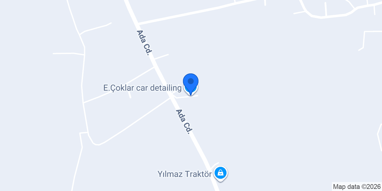 E.Çoklar car detailing konumu
