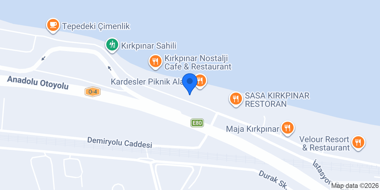 Sapanca Siesta Bungalov konumu